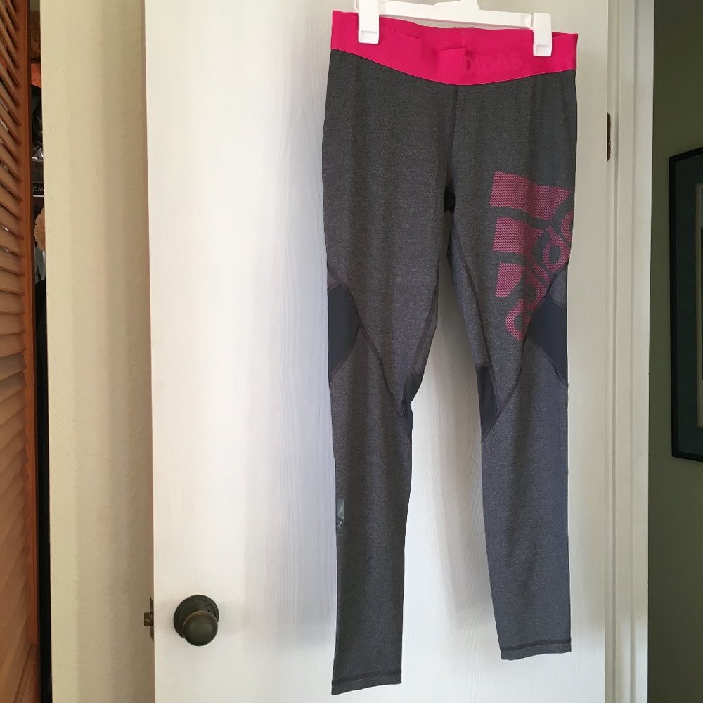 Adidas women's Techfit compression leggings. Size L.